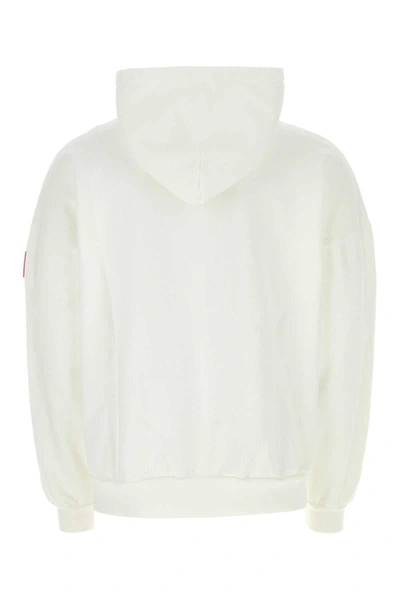 Shop Palm Angels Sweatshirts In White