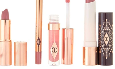 Shop Charlotte Tilbury Pillow Talk Lip Wardrobe (limited Edition) $74 Value