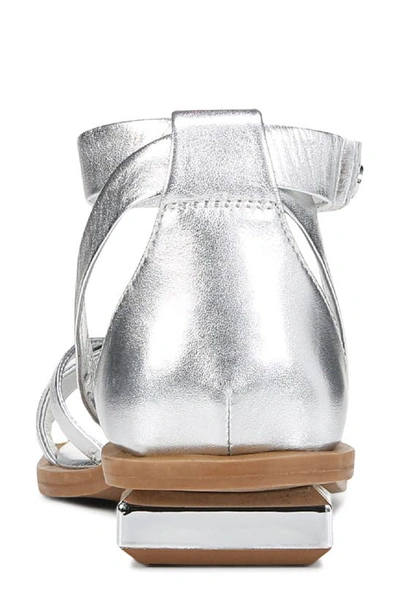 Shop Franco Sarto Parker Sandal In Silver