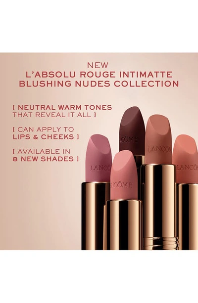 Shop Lancôme L'absolu Rouge Intimatte Lipstick In 320 Hush Hush