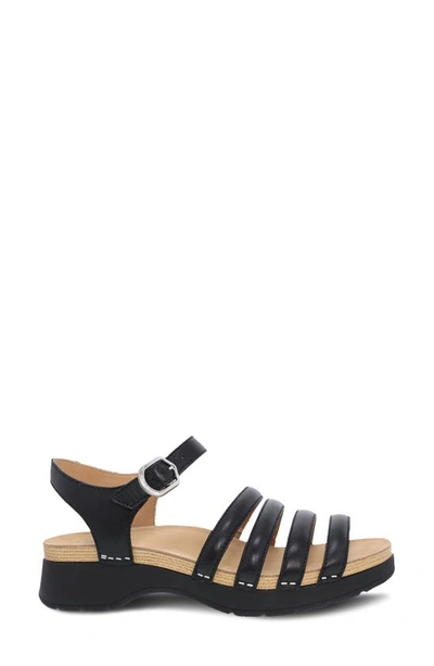 Shop Dansko Roxie Sandal In Black