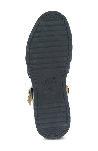 Shop Dansko Roxie Sandal In Black