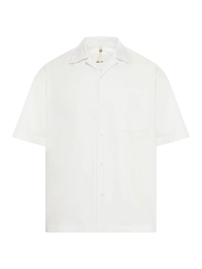 Shop Oamc Kurt Shirt With Patch In White