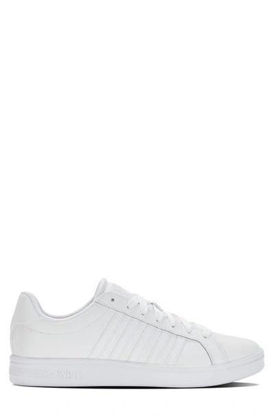 Shop K-swiss Court Tiebreak Sneaker In White/ White/ White