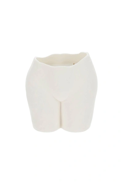 Shop Anissa Kermiche Popotin Candle In White