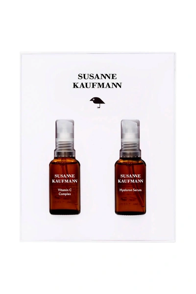 Shop Susanne Kaufmann Signature Serums (hyaluron Serum, Vitamin C Complex) In White