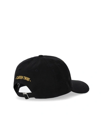 Shop Dsquared2 Tropical Black Baseball Cap