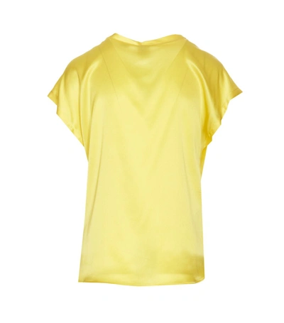 Shop Pinko T-shirts And Polos In Giallo