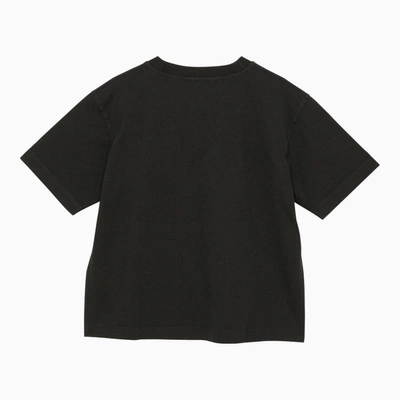 Shop Acne Studios Classic T-shirt With Logo In Black