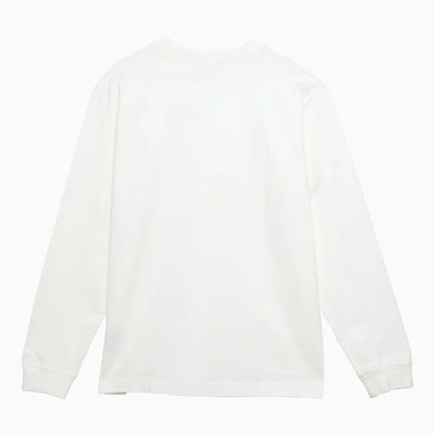 Shop Acne Studios Classic T-shirt With Logo In White
