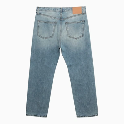 Shop Acne Studios Light Washed-out Denim Jeans In Blue