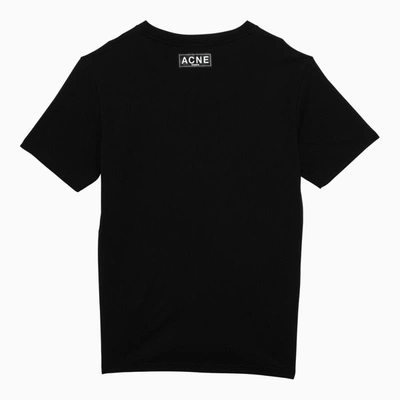 Shop Acne Studios T-shirt With Logo In Black