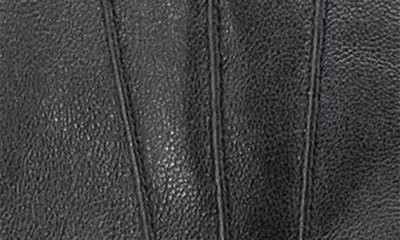 Shop Marcus Adler Leather Gloves In Black