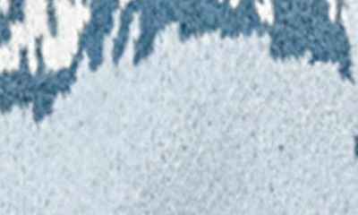 Marcus Adler Abstract Poncho In Blue