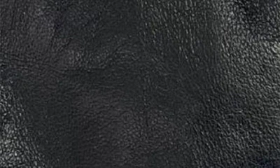 Shop Marcus Adler Ruched Leather Gloves In Black