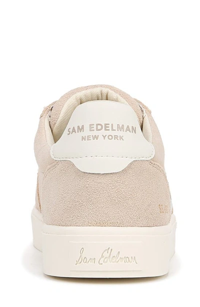 Shop Sam Edelman Ellie Sneaker In Limestone/ Sugar