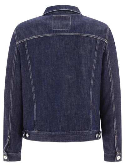 Shop Brunello Cucinelli Lightweight Denim Four-pocket Jacket In Blue
