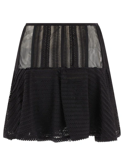 Shop Charo Ruiz "hamaty" Skirt In Black