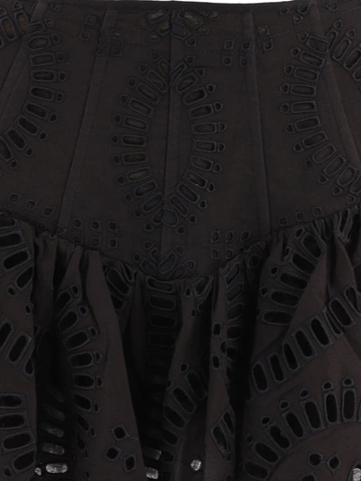 Shop Charo Ruiz "favik" Skirt In Black