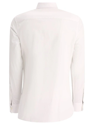 Shop Givenchy Shirt In Poplin In White
