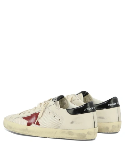 Shop Golden Goose "super-star" Sneakers In White