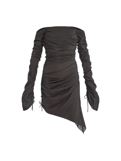Shop Cannari Concept Women's Long Sleeve Dress In Black