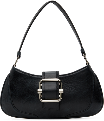 Shop Osoi Black Brocle Small Bag In Catena Black