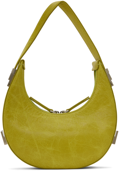 Shop Osoi Green Mini Toni Bag In Yellow Green