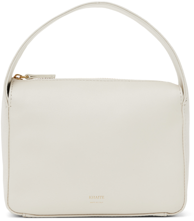 Shop Khaite Off-white 'the Small Elena' Bag In 199 Off White