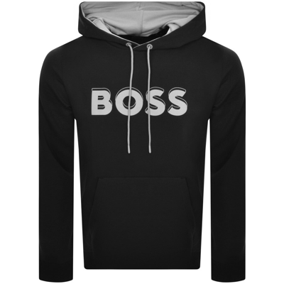 Shop Boss Athleisure Boss Soodeos 1 Hoodie Black