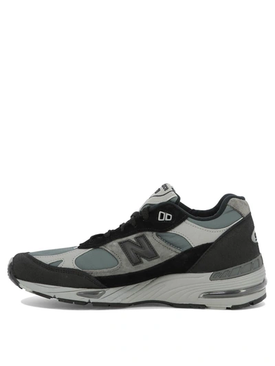 Shop New Balance "made In Uk 991v1 Urban" Sneakers In Black