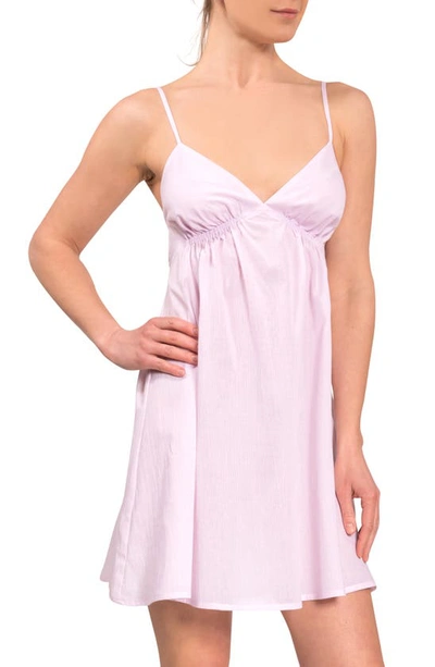 Everyday Ritual Babydoll Chemise In Pink