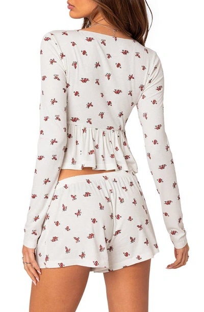 EDIKTED EDIKTED MELIORA RIB CROP TOP 