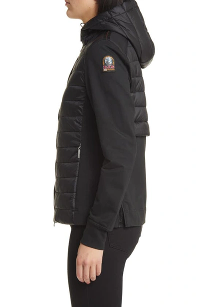 Shop Parajumpers Adria Down Puffer Coat In Black