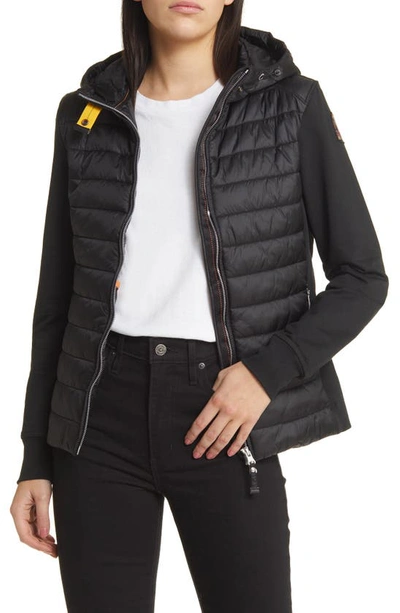 Shop Parajumpers Adria Down Puffer Coat In Black