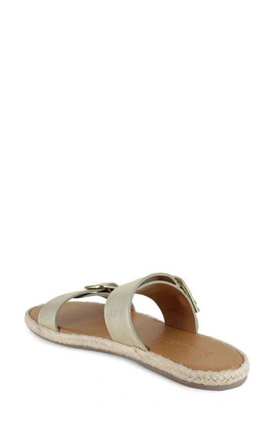 Shop Splendid Farrin Slide Sandal In Platino