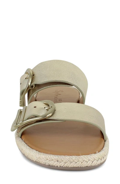 Splendid Farrin Slide Sandal In Platino