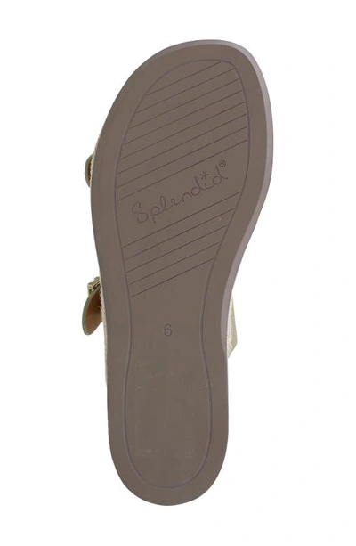 Shop Splendid Farrin Slide Sandal In Platino
