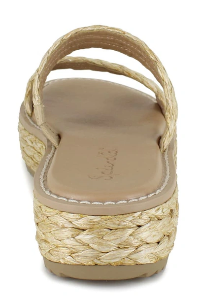 Shop Splendid Goldi Platform Sandal In Natural