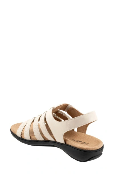 Trotters Tiki Tool Slingback Sandal In Ivory