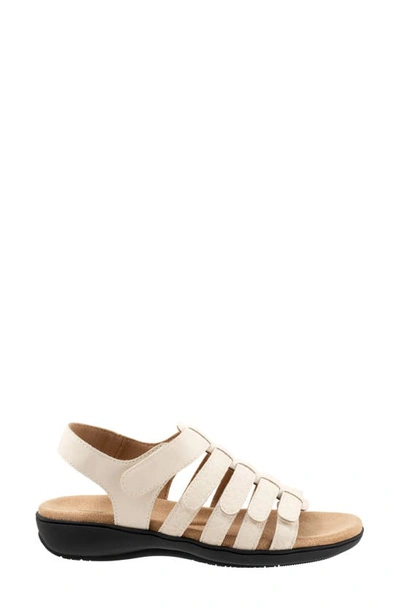 Trotters Tiki Tool Slingback Sandal In Ivory