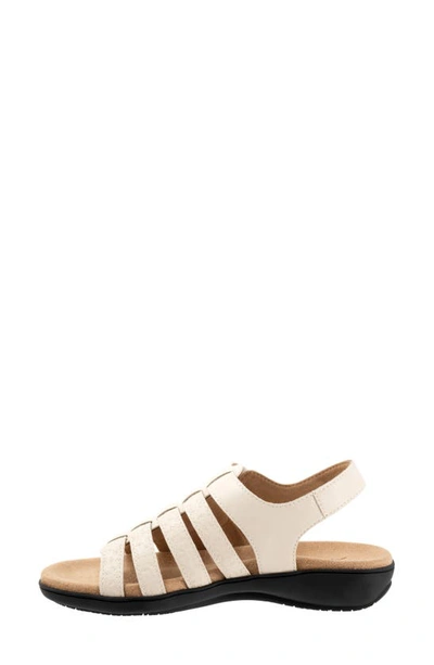 Trotters Tiki Tool Slingback Sandal In Ivory