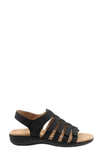 Trotters Tiki Tool Slingback Sandal In Black