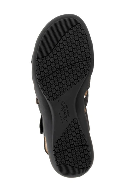 Trotters Tiki Tool Slingback Sandal In Black
