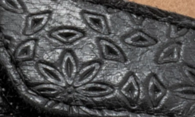 Shop Trotters Rose Tool Slide Sandal In Black