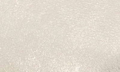 Gentle Souls By Kenneth Cole Bella Flat In Ice Metallic Leather