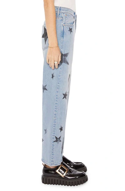 Shop Mother The Dodger High Waist Ankle Straight Leg Jeans In Star Crossed