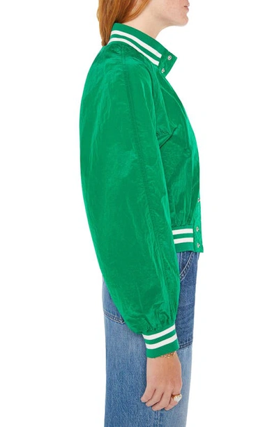 Shop Mother The Second Wind Bomber Jacket In Green Machine