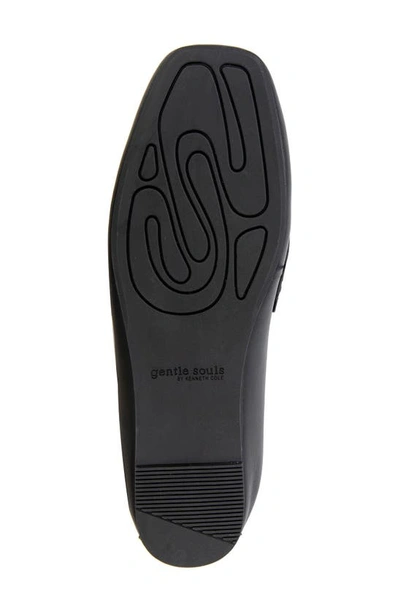 Gentle Souls By Kenneth Cole Sophie Loafer In Black Leather