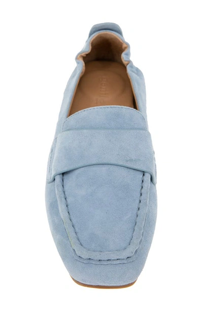 Shop Gentle Souls By Kenneth Cole Sophie Loafer In Ashley Blue Suede